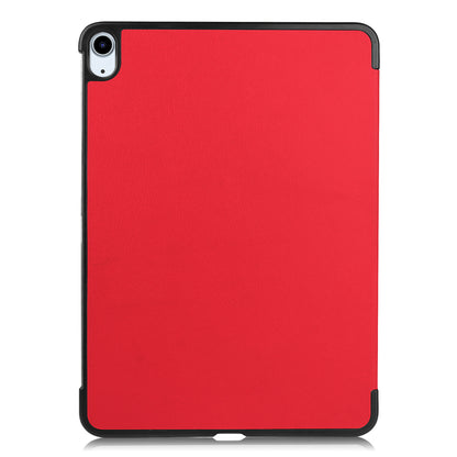 iPad Air 2022 Trifold Bookcase Hoes - Rood