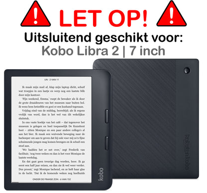 Kobo Libra 2 Screenprotector Tempered Glass