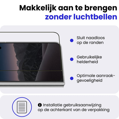 iPhone Duo Screenprotector Gehard Glas - Full Screen