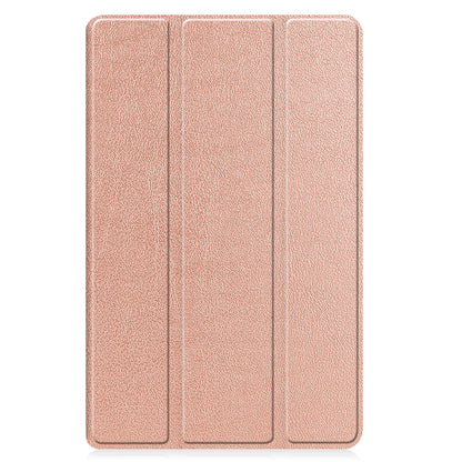 Lenovo Tab M9 Trifold Bookcase Hoes - Rosé goud