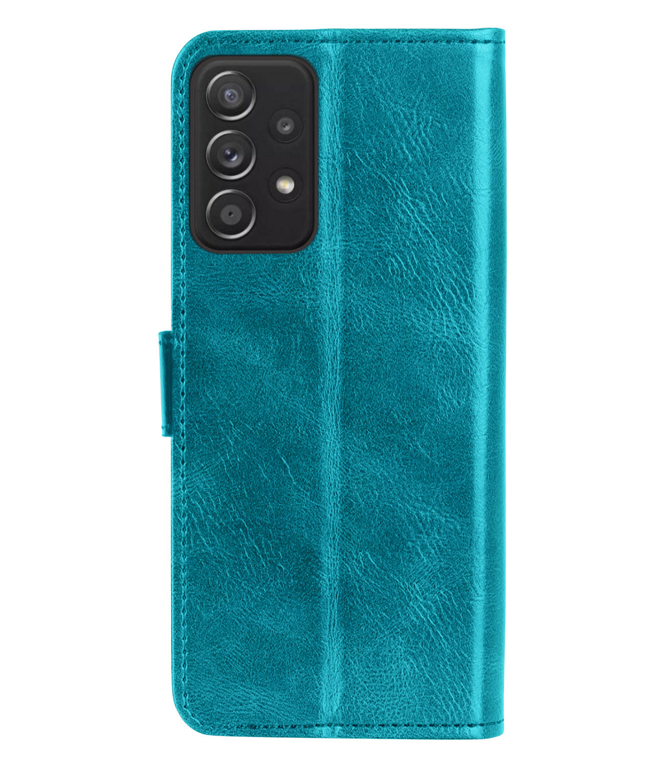 Samsung A13 4G Hoesje Book Case Kunstleer - Turquoise