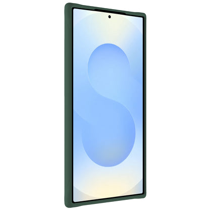 Samsung S25 Ultra Hoesje Siliconen Backcover Lichtgewicht - Donkergroen