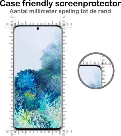 Samsung S20 Ultra Screenprotector Gehard Glas - Full Screen