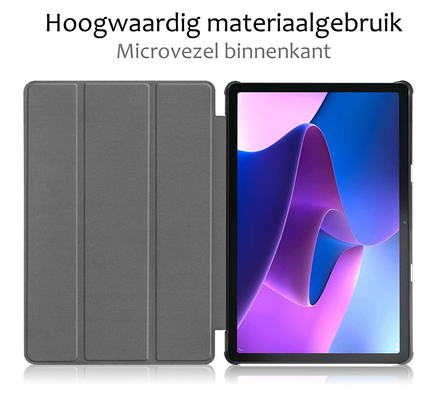 Lenovo Tab M10 (3rd gen) Hoesje Book Case - Donkergroen