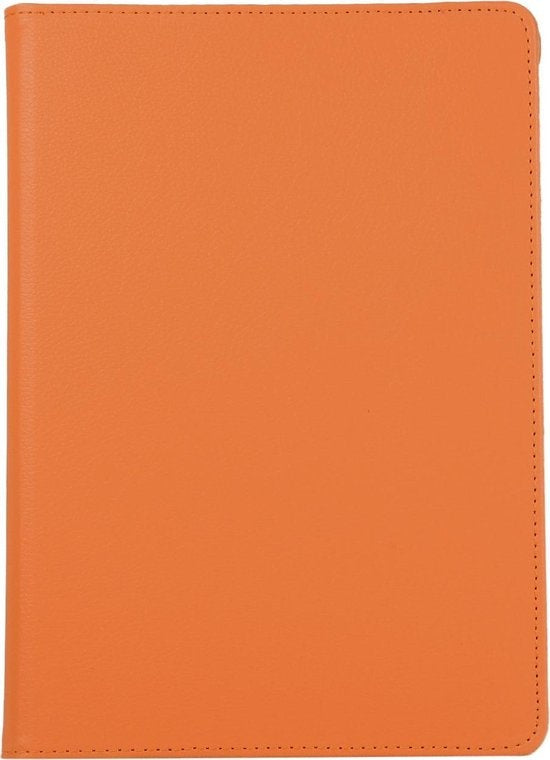 iPad 10.2 2019/2020 Hoesje 360ðð Draaibare Book Case Kunstleer - Oranje