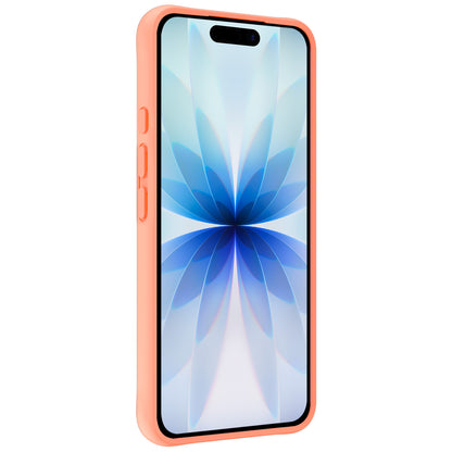 iPhone 17 Hoesje Siliconen Backcover Lichtgewicht - Perzik