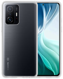 Xiaomi 11T Pro Hoesje Siliconen Backcover Lichtgewicht - Transparant