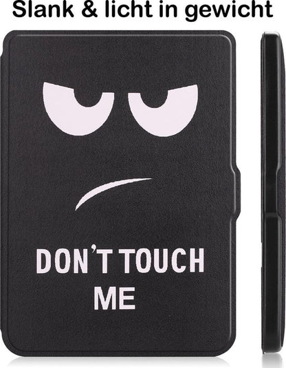 Kobo Clara HD Bookcase Hoes Shockabsorberend - Don't Touch Me