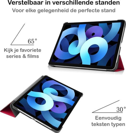 iPad Air 2020 Hoesje Book Case - Rood