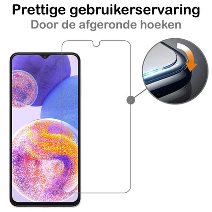Samsung A23 Screenprotector Gehard Glas - Anti-kras