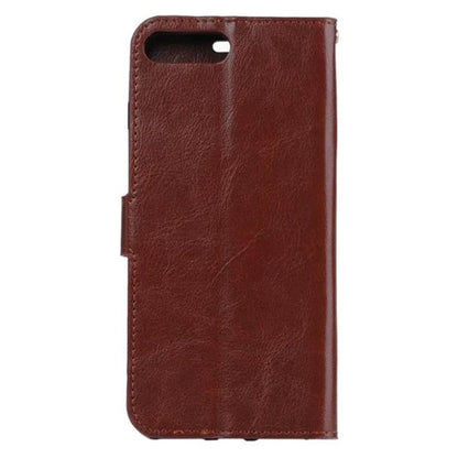 iPhone SE 2020 Hoesje Bookcase Cover met Kaarthouder - Bruin