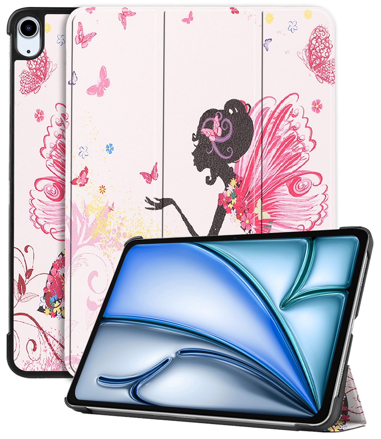 iPad Air 2024 (11 inch) Hoesje Book Case - Elfje