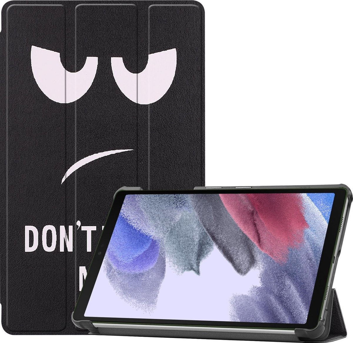 Samsung Galaxy Tab A7 Lite Hoesje Book Case - Don't Touch Me