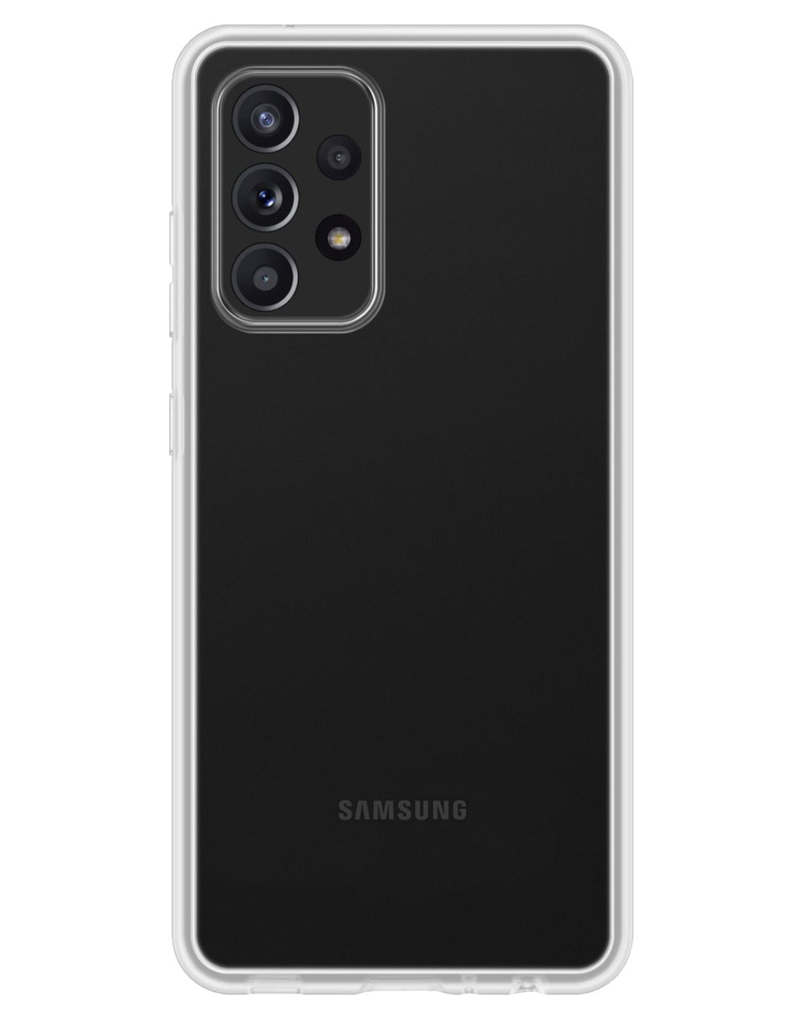 Samsung A53 Hoesje Siliconen - Transparant