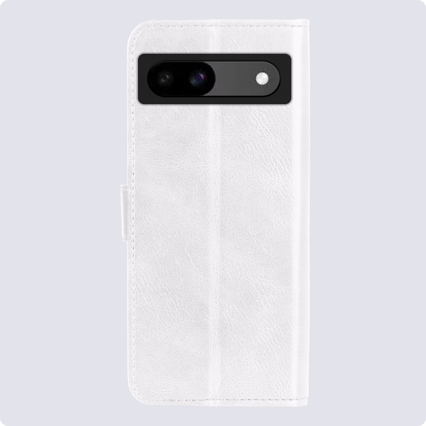 Google Pixel 8a Hoesje Book Case Kunstleer - Wit