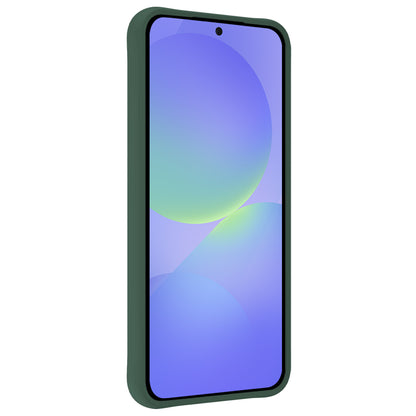 Samsung A36 Hoesje Siliconen Backcover Lichtgewicht - Donkergroen