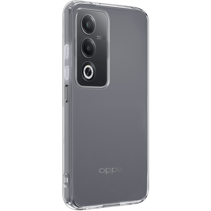 OPPO A80 Hoesje Siliconen Backcover Lichtgewicht - Transparant