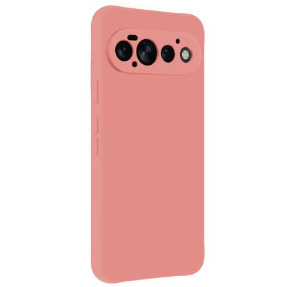 Google Pixel 11 Pro Hoesje Siliconen Backcover Lichtgewicht - Lichtroze