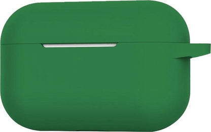Airpods Pro Hoesje Siliconen Krasbestendig - Donkergroen