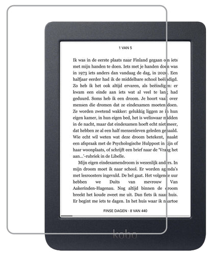 Screenprotector Geschikt voor Kobo Nia Screenprotector Gehard Glas Tempered Glass - Screenprotector Geschikt voor Kobo Nia Screenprotector