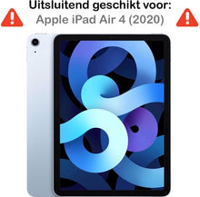 iPad Air 2020 Kinderhoes Shockabsorberend Foam - Rood