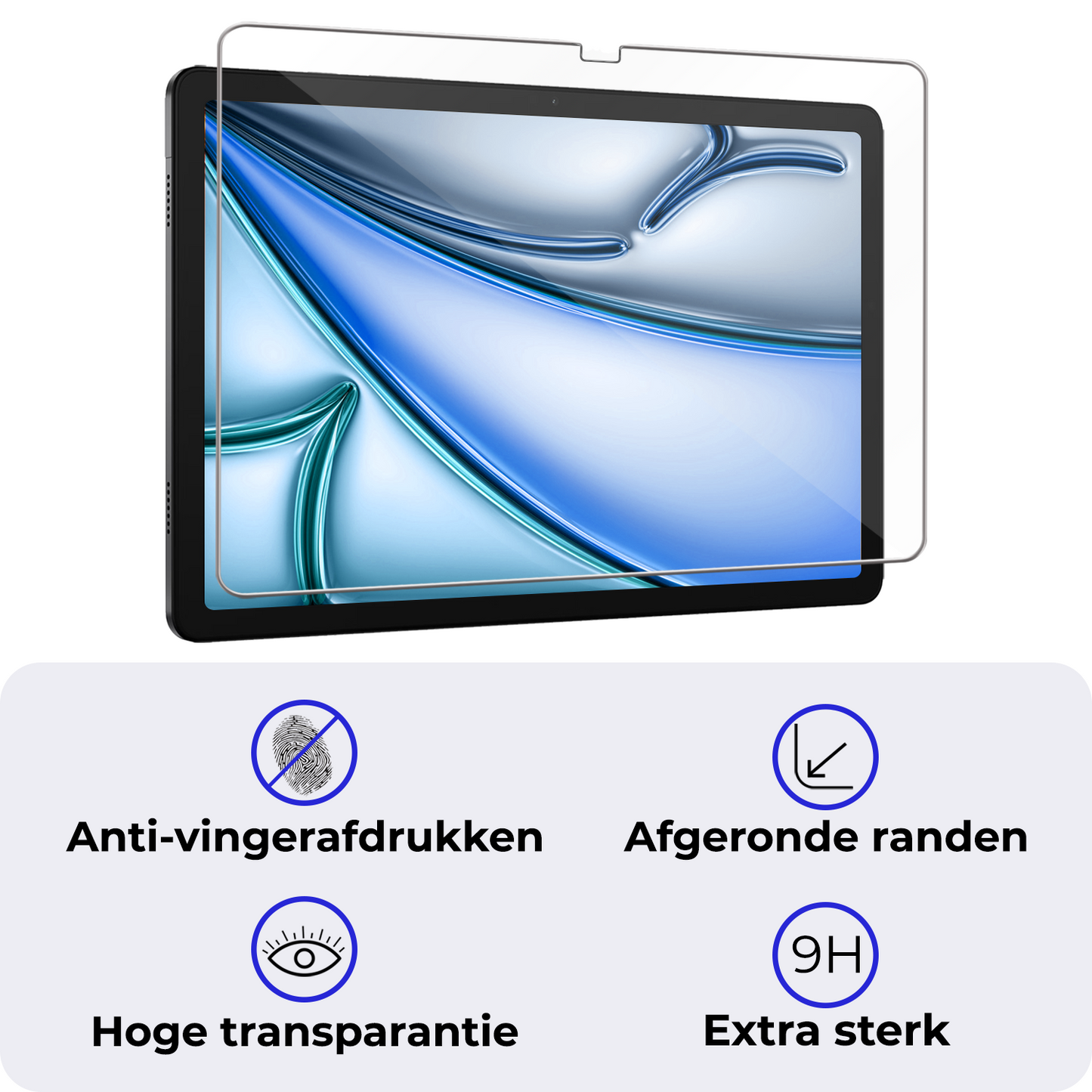 iPad Air 2024 (11 inch) Screenprotector Tempered Glass