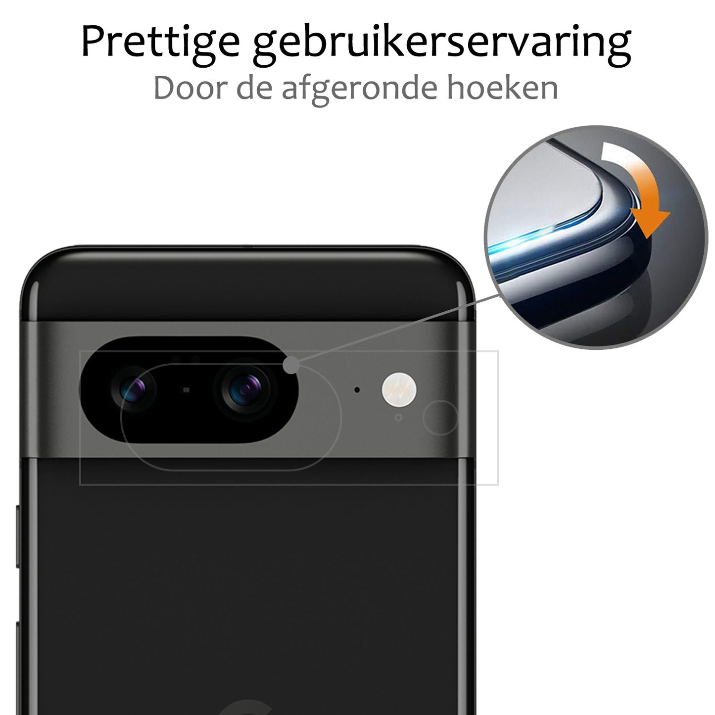 Google Pixel 8 Camera Lens Protector Tempered Glass