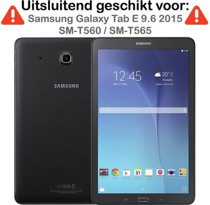 Screenprotector Folie Geschikt voor Samsung Galaxy Tab E 9.6 2015 Screen Protector Folie TPU Soft Touch