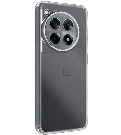 OnePlus 12R Hoesje Siliconen Backcover Lichtgewicht - Transparant