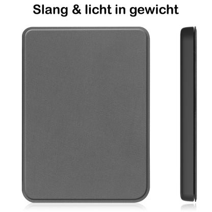 Kobo Clara 2E Bookcase Hoes Shockabsorberend - Grijs