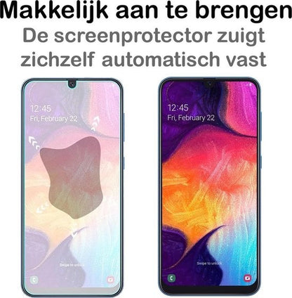 Samsung A20e Screenprotector Gehard Glas - Full Screen