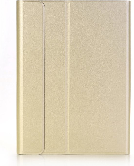 iPad 10.2 2020 Hoesje Toetsenbord Case Kunstleer - Goud