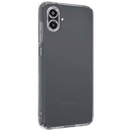 Samsung A07 Hoesje Siliconen Backcover Lichtgewicht - Transparant