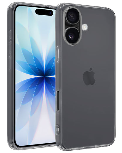 iPhone 17 Hoesje Siliconen Backcover Lichtgewicht - Transparant