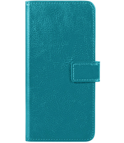 Samsung S22 Ultra Hoesje Book Case Kunstleer - Turquoise