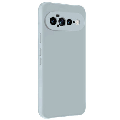 Google Pixel 11 Pro XL Hoesje Siliconen Backcover Lichtgewicht - Lichtblauw