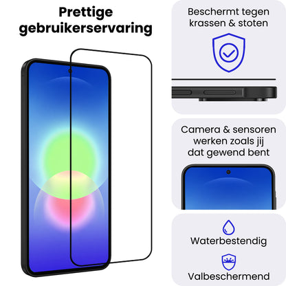 Samsung A27 Screenprotector Gehard Glas - Full Screen