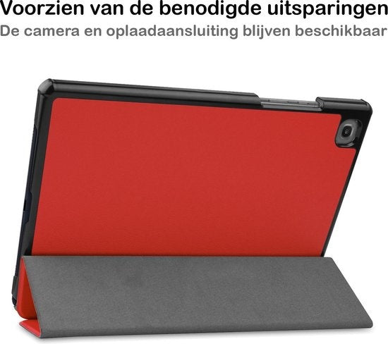 Samsung Galaxy Tab A7 Hoesje Book Case - Rood