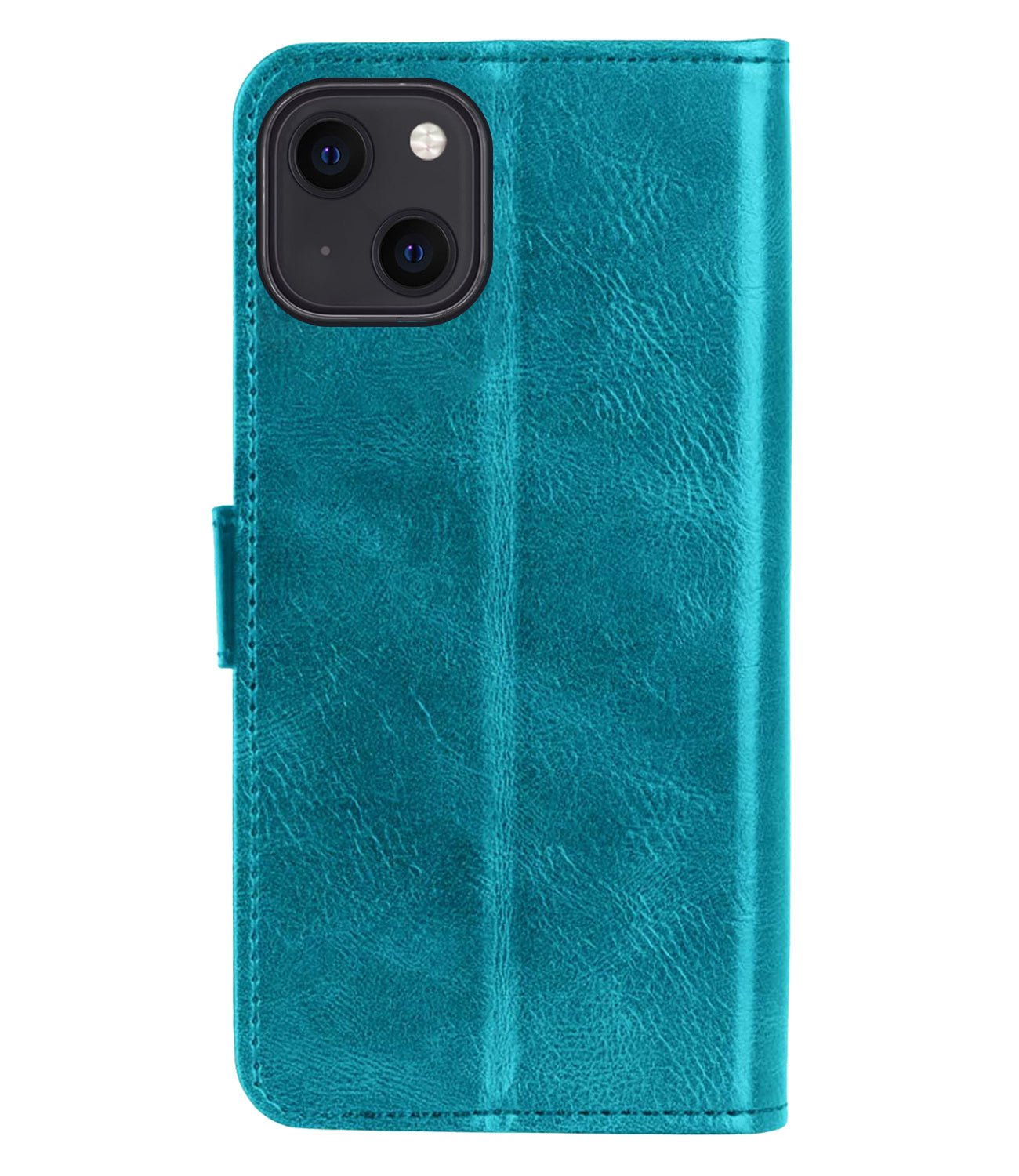 iPhone 13 Hoesje Book Case Kunstleer - Turquoise