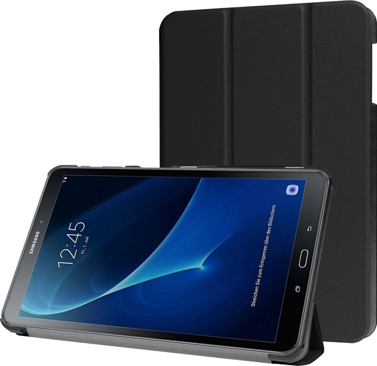 Samsung Galaxy Tab A 10.1 2016 Hoesje Book Case - Zwart