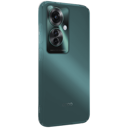 OPPO Reno 11F Hoesje Siliconen Backcover Lichtgewicht - Transparant