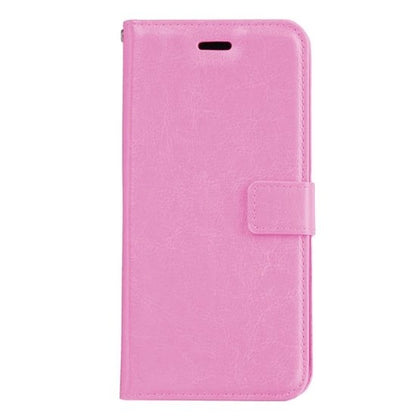 iPhone SE 2020 Hoesje Bookcase Cover met Kaarthouder - Lichtroze