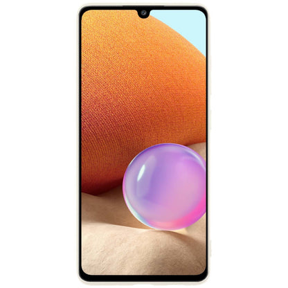Samsung A32 4G Hoesje Siliconen Backcover Lichtgewicht - Wit