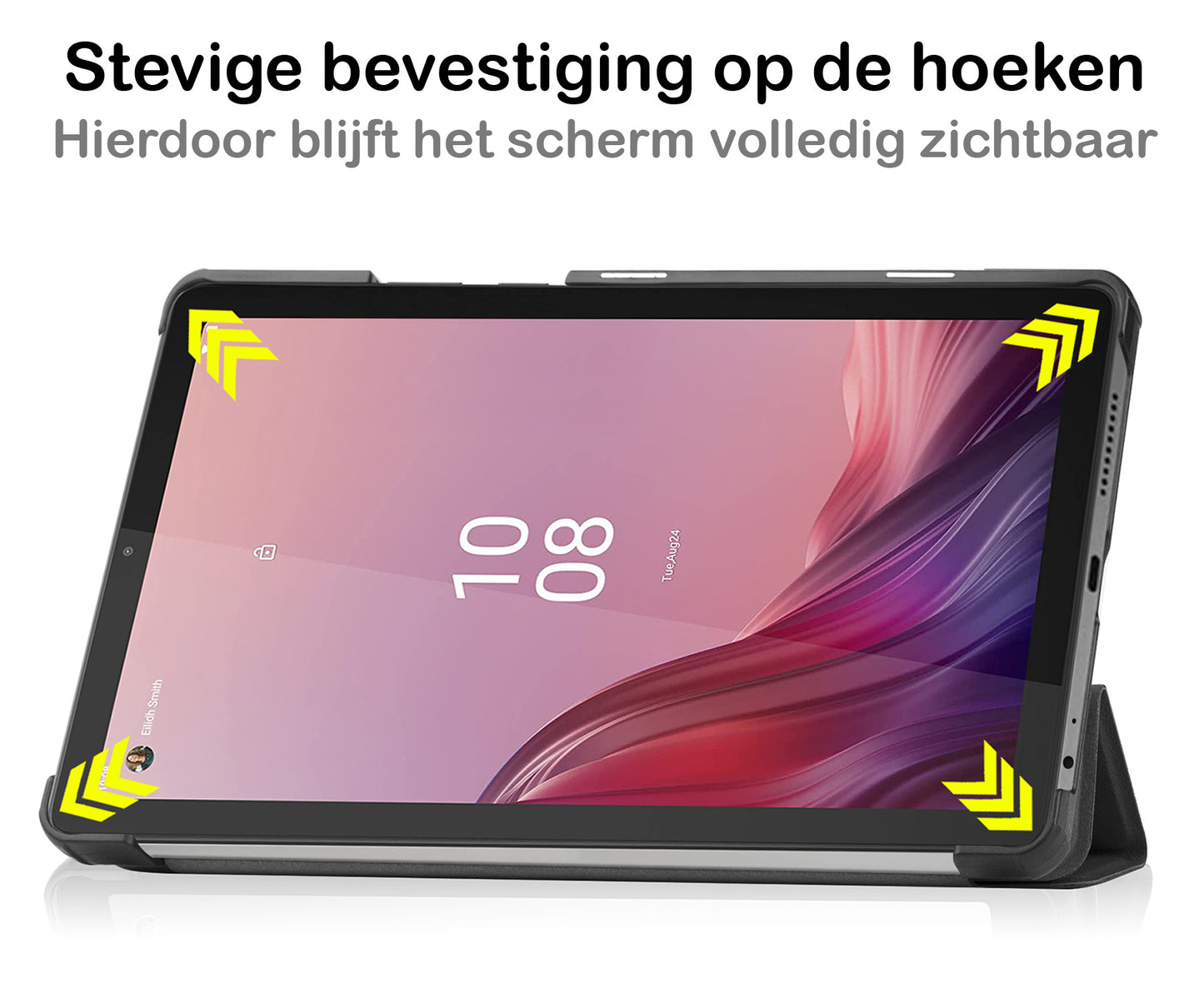 Lenovo Tab M9 Hoesje Book Case - Zwart