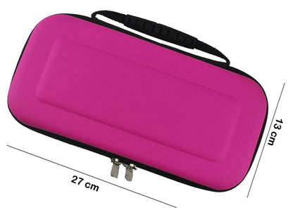 Nintendo Switch OLED Hard Cover Hoes met Spellen ruimte -Roze
