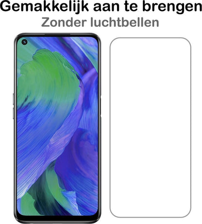 OPPO A54 5G Screenprotector Gehard Glas - Anti-kras