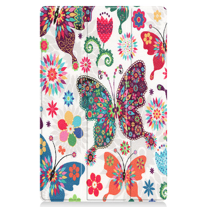Lenovo Tab P11 Plus Trifold Bookcase Hoes - Vlinders