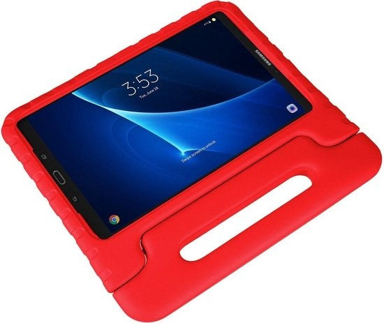 Samsung Galaxy Tab A 10.1 2019 Hoesje Kids Cover Bumper - Rood