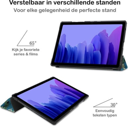 Samsung Galaxy Tab A7 Hoesje Book Case - Bloesem