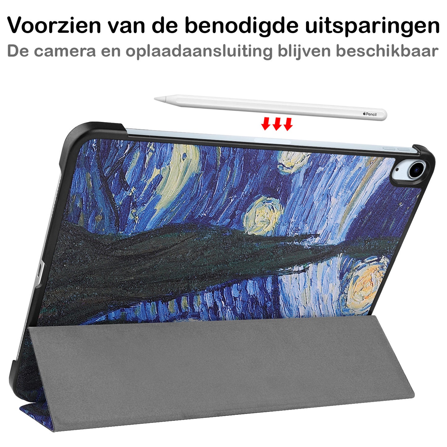 iPad Air 2022 Hoesje Book Case - Sterrenhemel